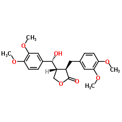 TupichilignanA structure, CAS 69586-96-5