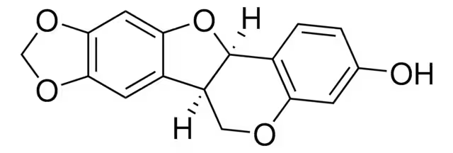(-)-Maackiain structure, CAS 2035-15-6
