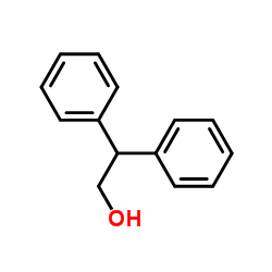 2,2-Diphenylethanol structure, CAS 1883-32-5