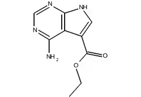 4-amino-7H-pyrrolo[2,3-d]pyrimidinehydrogensulfate structure, CAS 769951-32-8