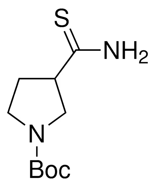 3-Thiocarbamoyl-pyrrolidine-1-carboxylicacidtert-butylester structure, CAS 122684-35-9