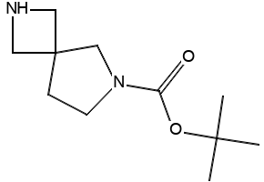 2,6-Diaza-spiro[3.4]octane-6-carboxylicacidtert-butylester structure, CAS 885270-86-0