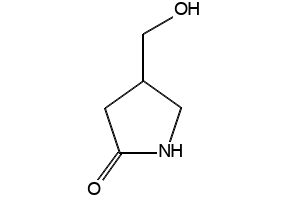 4-(hydroxymethyl)pyrrolidin-2-one structure, CAS 64320-89-4