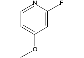 2-fluoro-4-methoxypyridine structure, CAS 175965-83-0