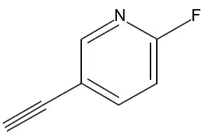 5-ethynyl-2-fluoropyridine structure, CAS 853909-08-7