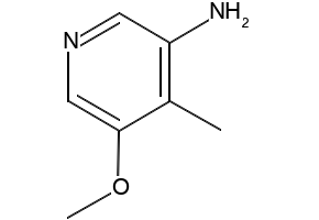 5-methoxy-4-methylpyridin-3-amine structure, CAS 77903-28-7