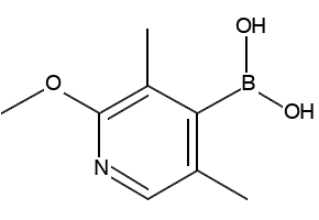 (4-methoxy-3,5-dimethylpyridin-2-yl)methanamine structure, CAS 130000-78-1