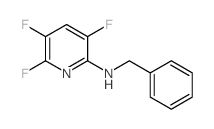 N-benzyl-3,5,6-trifluoropyridin-2-amine structure, CAS 189281-25-2