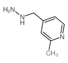 4-(hydrazinylmethyl)-2-methylpyridine structure, CAS 1223748-30-8