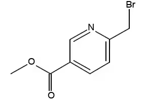 methyl6-(bromomethyl)nicotinate structure, CAS 131803-48-0
