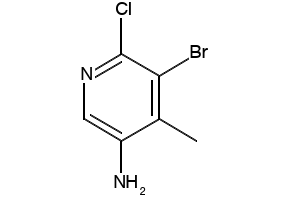 6-chloro-4-methylpyridin-3-amine structure, CAS 66909-38-4