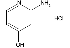 2-Amino-4-hydroxypyridinehydrochloride structure, CAS 1187932-09-7