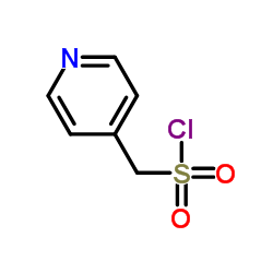 4-Pyridinemethanesulfonylchloride structure, CAS 130820-88-1