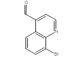 8-bromoquinoline-4-carbaldehyde structure, CAS 898391-87-2