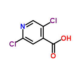 2,5-Dichloroisonicotinic acid structure, CAS 88912-26-9