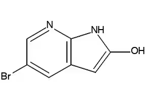 5-bromo-1H-pyrrolo[2,3-b]pyridin-2(3H)-one structure, CAS 183208-34-6