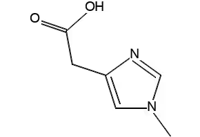 (1-methyl-1H-imidazol-4-yl)-aceticacid structure, CAS 2625-49-2