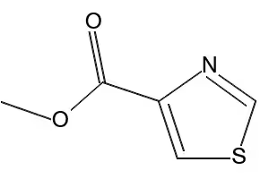 methyl 4-thiazole carboxylate structure, CAS 59418-09-6