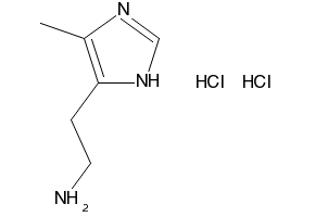 2-(4-methyl-1H-imidazol-5-yl)ethanaminedihydrochloride structure, CAS 36376-47-3