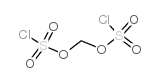 Methylene bis-(chlorosulfate) structure, CAS 92975-18-3