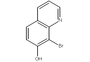 7-hydroxy-8-bromo-quinoline structure, CAS 90224-71-8