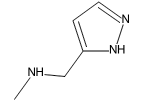 1H-Pyrazole-3-methanamine,N-methyl- structure, CAS 676491-02-4