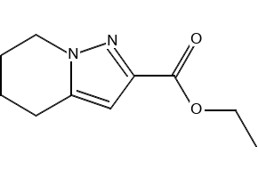 ethyl4,5,6,7-tetrahydropyrazolo[1,5-a]pyridine-2-carboxylate structure, CAS 307307-84-2