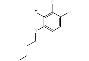 1-Ethoxy-2,3-difluoro-4-iodobenzene structure, CAS 144292-42-2