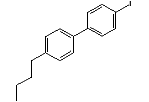 4-Butyl-4'-iodobiphenyl structure, CAS 199982-02-0