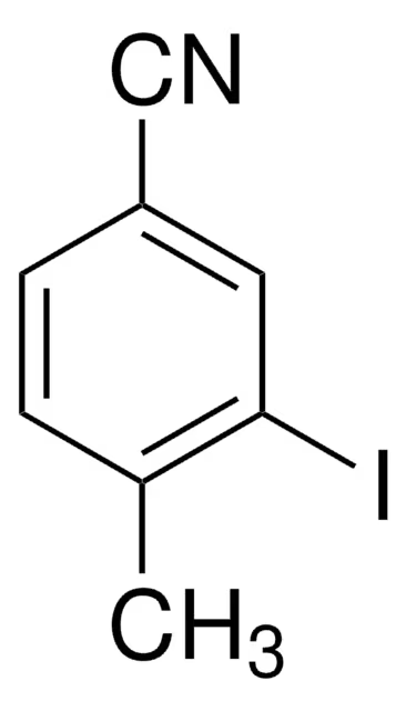 3-Iodo-4-methylbenzonitrile structure, CAS 42872-79-7
