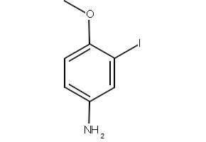 3-Iodo-4-methoxyaniline structure, CAS 74587-12-5