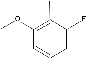 2-Methyl-3-fluoroanisole structure, CAS 1159883-21-2