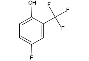 4-Fluoro-2-(trifluoromethyl)phenol structure, CAS 130047-19-7