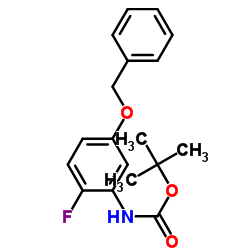 N-boc-5--Benzyloxy-2-fluoroaniline structure, CAS 1251033-10-9