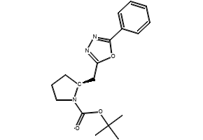 (S)-2-benzyl-5-(pyrrolidin-2-yl)-1,3,4-oxadiazole structure, CAS 1253792-58-3