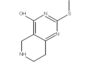 2-amino-5,6,7,8-tetrahydropyrido[4,3-d]pyrimidine-4-carboxamide structure, CAS 1223748-53-5