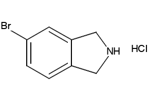 1H-Isoindole, 5-bromo-2,3-dihydro-, hydrochloride (1:1) structure, CAS 919346-89-7