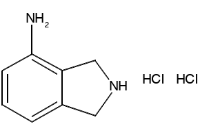 1H-Isoindol-4-amine, 2,3-dihydro-, hydrochloride (1:2) structure, CAS 92259-85-3