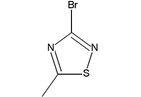 3-bromo-5-(isopropylthio)-1,2,4-thiadiazole structure, CAS 36955-40-5