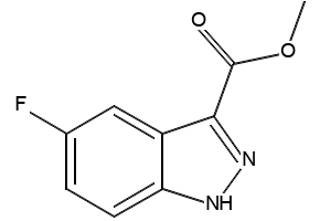 5-Fluoro-3-methyl-1H-indazole structure, CAS 945265-03-2
