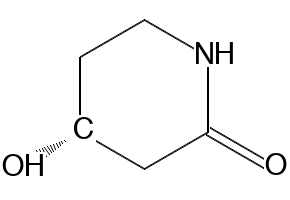(R)-4-hydroxypiperidine-2-one structure, CAS 1051316-41-6