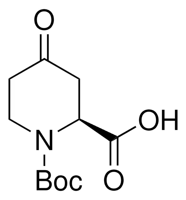 (S)-1-(tert-butoxycarbonyl)-4-oxopiperidine-2-carboxylic acid structure, CAS 198646-60-5