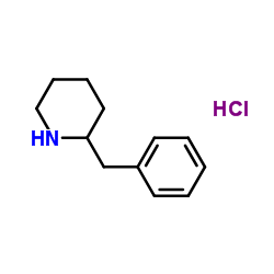 2-benzylpiperidine hydrochloride structure, CAS 192872-58-5