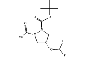 (2R,4R)-4-amino-1-(tert-butoxycarbonyl)pyrrolidine-2-carboxylic acid structure, CAS 1362622-69-6
