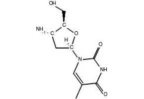 1-(5-(hydroxymethyl)tetrahydrofuran-2-yl)-5-methylpyrimidine-2,4(1H,3H)-dione structure, CAS 892223-43-7