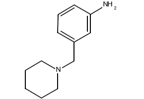 3-(Piperidylmethyl)aniline structure, CAS 93138-55-7
