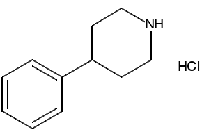 4-PhenylpiperidineHydrochloride structure, CAS 10272-49-8