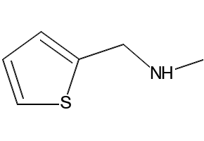 N-Methyl-(2-thienylmethyl)aminehydrochloride structure, CAS 7404-67-3
