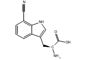 3-(7-cyano-1H-indol-3-yl)propanoicacid structure, CAS 1223748-52-4