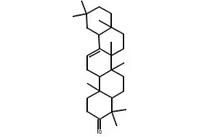 beta-Amyrone structure, CAS 638-97-1